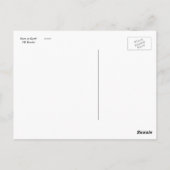 Vrede op aarde briefkaart (Achterkant)