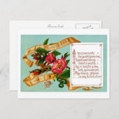 Vrede op aarde briefkaart (Voorkant / Achterkant)