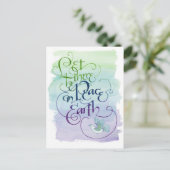 Vrede op Aarde Briefkaart (Staand voorkant)