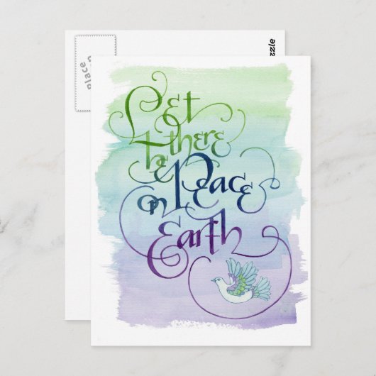 Vrede op Aarde Briefkaart (Voorkant / Achterkant)
