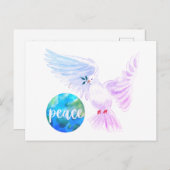 Vrede op aarde briefkaart (Voorkant / Achterkant)