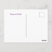 Vrede op aarde briefkaart (Achterkant)