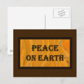 Vrede op aarde briefkaart (Voorkant / Achterkant)