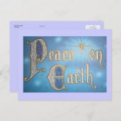 vrede op aarde briefkaart (Voorkant / Achterkant)