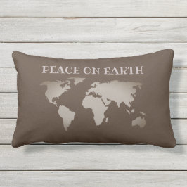 Vrede op aarde buiten Sierkussen Buitenkussen