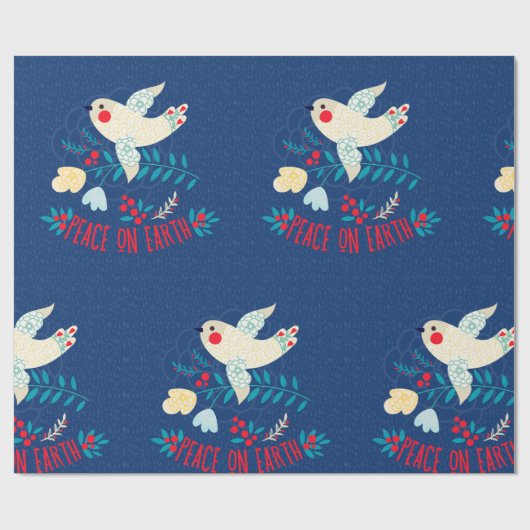 Vrede op aarde cadeaupapier (Vlak)