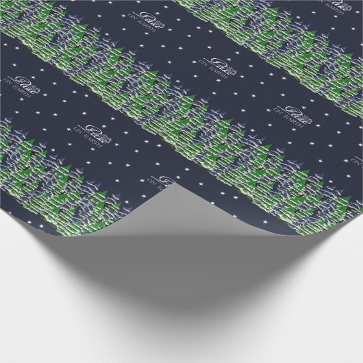 Vrede op Aarde Cadeaupapier (Hoek)