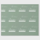 Vrede op aarde cadeaupapier (Vlak)