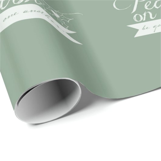 Vrede op aarde cadeaupapier (Rol Hoek)