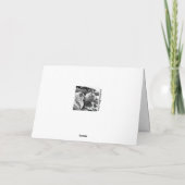 VREDE OP AARDE Chow kunstkaarten Kaart (Achterkant)