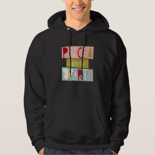 Vrede Op Aarde Christenen Geloven Kerstmis Familie Hoodie