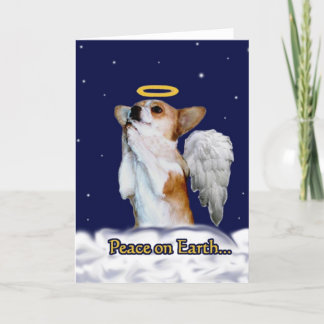 Vrede op Aarde Dott Angel Feestdagen Kaart