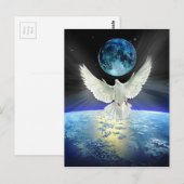 Vrede op aarde Dove of Peace Briefkaart (Voorkant / Achterkant)