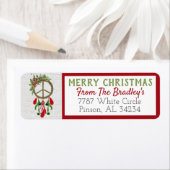 Vrede op Aarde Droomvanger Retourlabels Etiket (Insitu)