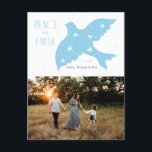 Vrede op Aarde Duif Kerstmis Ontwerp Feestdagenkaart<br><div class="desc">Vrede op Aarde Duif Kerstmis Ontwerp</div>