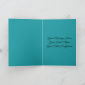 Vrede op aarde Duiventak Feestdagen Kaart (Binnen)