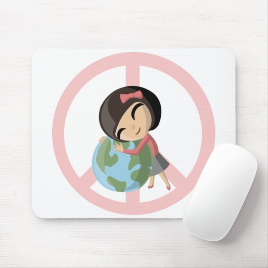 "Vrede op aarde" Emily Mousepad Muismat (Met muis)