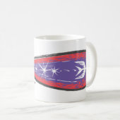 "Vrede op aarde ...en door de ruimte" mok (Voorkant rechts)