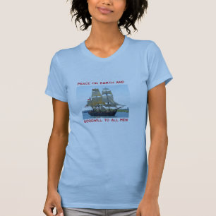 Vrede op aarde en goede wil voor alle Mannen T-shirt
