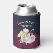 Vrede op aarde en goodwill naar Alle herders Blikjeskoeler (Blikje Voorkant)
