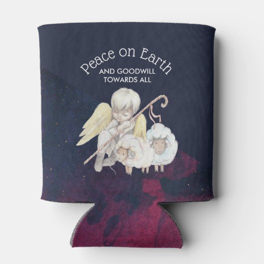 Vrede op aarde en goodwill naar Alle herders Blikjeskoeler (Achterkant)