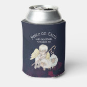 Vrede op aarde en goodwill naar Alle herders Blikjeskoeler (Blikje Achterkant)