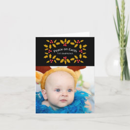 Vrede op aarde feestdagen kaart