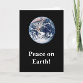 Vrede op aarde! feestdagen kaart (Voorkant)