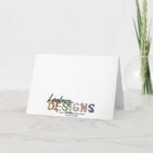 Vrede op aarde feestdagen kaart (Achterkant)