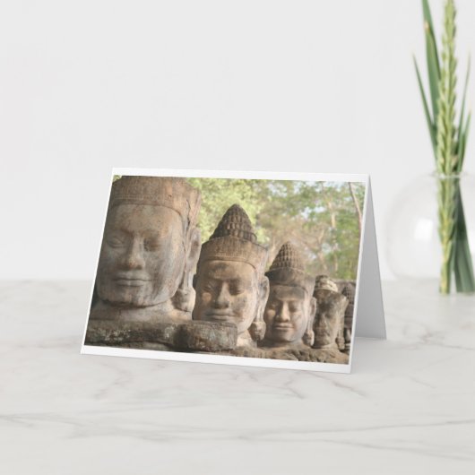 "Vrede op Aarde" Feestdagen Kaart (Voorkant)