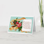 Vrede op aarde feestdagen kaart (Voorkant)