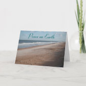 Vrede op aarde feestdagen kaart (Voorkant)