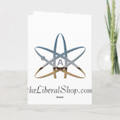 Vrede op aarde feestdagen kaart (Achterkant)