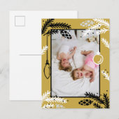 Vrede op aarde feestdagenkaart (Voorkant / Achterkant)