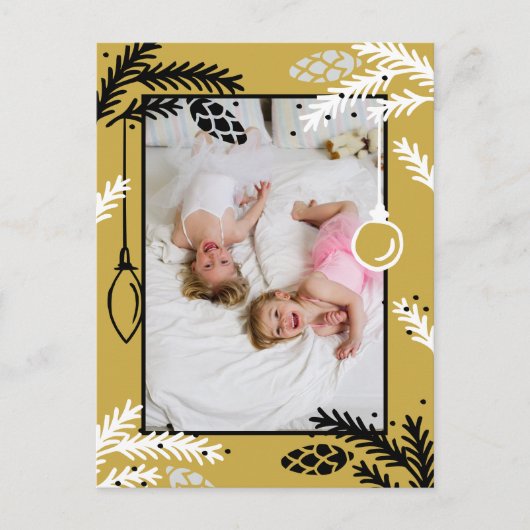 Vrede op aarde feestdagenkaart (Voorkant)