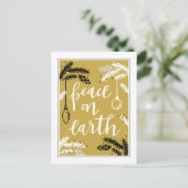 Vrede op aarde feestdagenkaart (Staand voorkant)