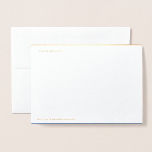 Vrede op aarde folie kaarten (Met envelop)