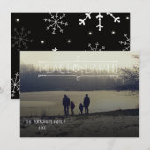 Vrede op Aarde Foto Christmas Kaart (Voorkant / Achterkant)