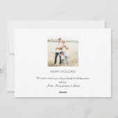 VREDE op aarde Foto Vakantiegroet Feestdagenkaart (Achterkant)