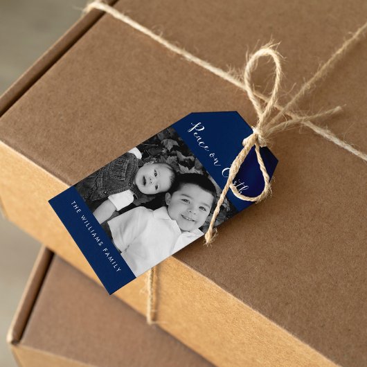 "Vrede op aarde" Fotodag Cadeaulabel