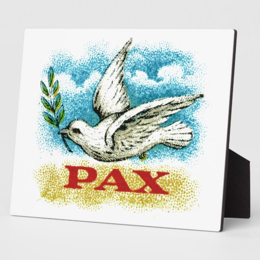  Vrede op aarde Fotoplaat (Zijkant)