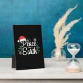 Vrede op aarde fotoplaat (Zijkant)
