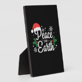 Vrede op aarde fotoplaat (Zijkant)