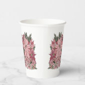 Vrede op aarde gepersonaliseerde Prettige feestdag Papieren Bekers (Rechts)