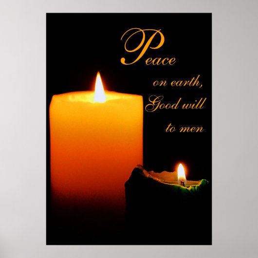 Vrede, op Aarde, Goede wil aan mannen Poster (Voorkant)