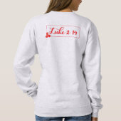 Vrede op aarde Goedwill Kerstmis T-shirt (Achterkant)