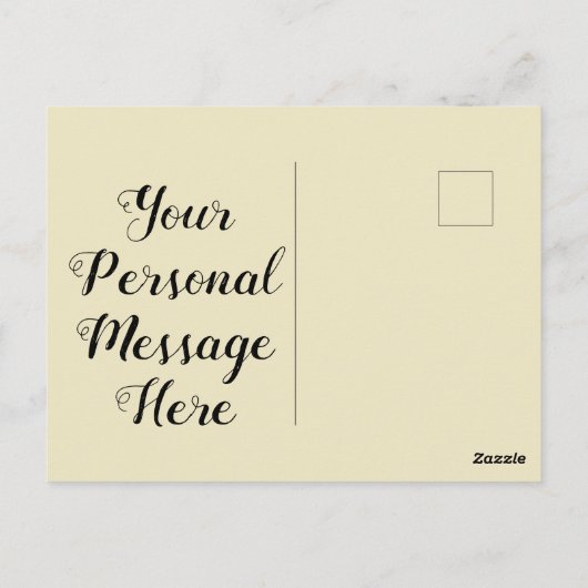 Vrede op aarde, goodwill voor Mannen Briefkaart (Achterkant)