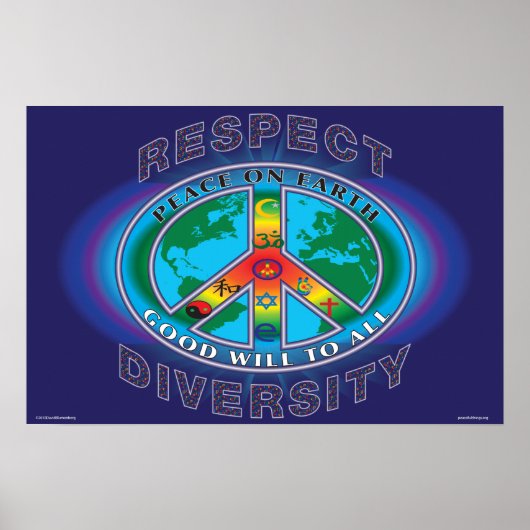 VREDE OP AARDE GOODWILT VOOR ALLEN POSTER (Voorkant)