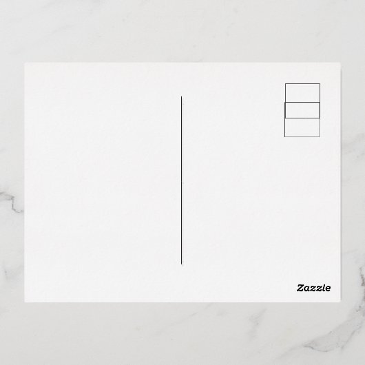 Vrede op aarde, gouden folie kerst wenskaart folie feestdagen briefkaart (Achterkant)