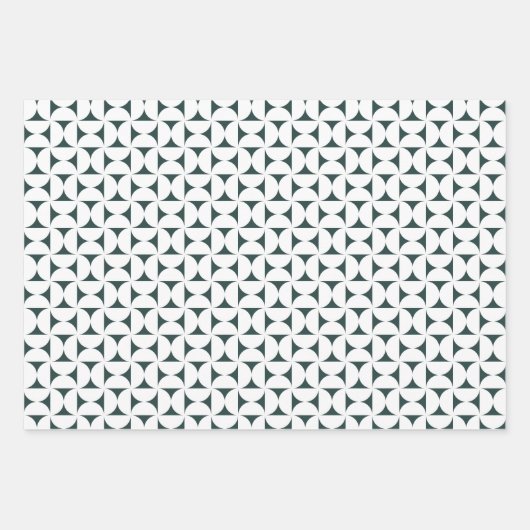 Vrede op Aarde groene kerstmis Inpakpapier Vel (Voorkant 2)